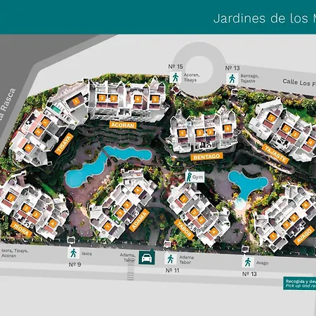 Jardines - Adama 01 Vista Piscina & Jardin 2b Palm-mar