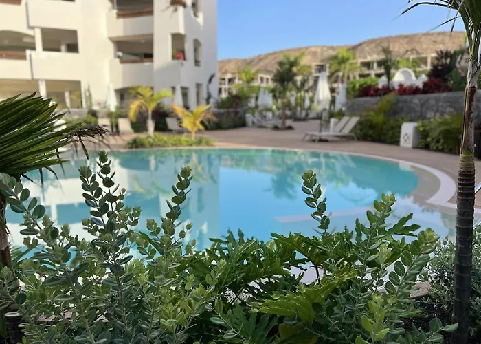 Jardines - Adama 01 Vista Piscina & Jardin 2b * Palm-mar