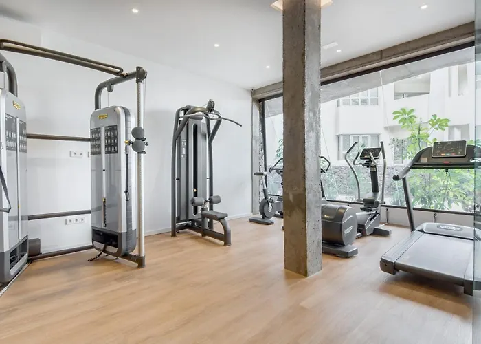 Jardines - Adama 01 Vista Piscina & Jardin 2b Feriehus *